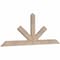 Ekena Millwork Saratoga Smooth Timber Gable Bracket, Douglas Fir, 60"W x 22"H x 1 1/2"D x 3 1/2"F, 9/12 Pitch GBW060X22X0204SAR00SDF - alternate 2